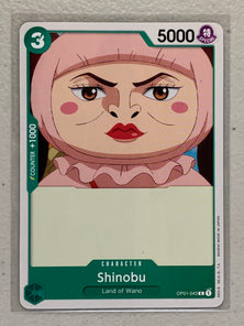 Shinobu - OP01-043 C - One Piece Card Game Romance Dawn OP-01