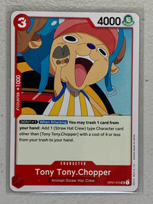 Tony Tony.Chopper - OP01-015 UC - One Piece Card Game Romance Dawn OP-01