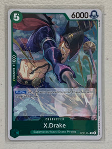 X.Drake - OP01-054 R - One Piece Card Game Romance Dawn OP-01