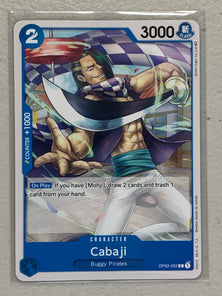 Cabaji - OP02-052 C - One Piece Card Game Paramount War OP-02