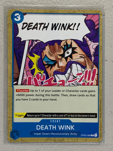 DEATH WINK - OP02-069 C - One Piece Card Game Paramount War OP-02