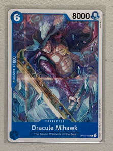 Dracule Mihawk - OP02-055 C - One Piece Card Game Paramount War OP-02