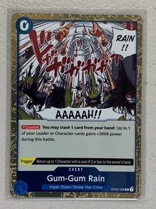 Gum-Gum Rain - OP02-068 R - One Piece Card Game Paramount War OP-02