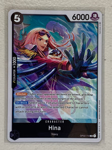 Hina - OP02-110 R - One Piece Card Game Paramount War OP-02