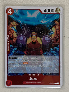 Jozu - OP02-008 R - One Piece Card Game Paramount War OP-02