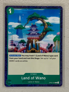 Land of Wano - OP02-048 C - One Piece Card Game Paramount War OP-02