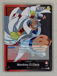 Monkey.D.Garp - OP02-002 L - One Piece Card Game Paramount War OP-02