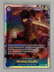 Monkey.D.Luffy - OP02-062 SR - One Piece Card Game Paramount War OP-02