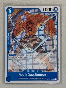 Mr.1 (Daz.Bonez) - OP02-063 UC - One Piece Card Game Paramount War OP-02