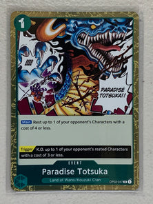 Paradise Totsuka - OP02-047 R - One Piece Card Game Paramount War OP-02