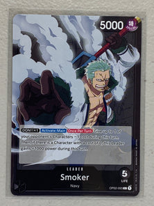 Smoker - OP02-093 L - One Piece Card Game Paramount War OP-02