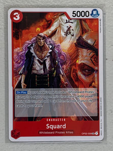 Squard - OP02-009 UC - One Piece Card Game Paramount War OP-02