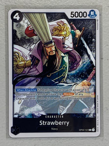 Strawberry - OP02-101 C - One Piece Card Game Paramount War OP-02