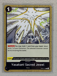 Yasakani Sacred Jewel - OP02-118 C - One Piece Card Game Paramount War OP-02