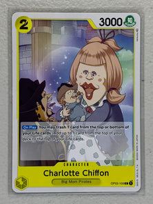 Charlotte Chiffon - OP03-109 C - One Piece Card Game Pillars of Strength OP-03