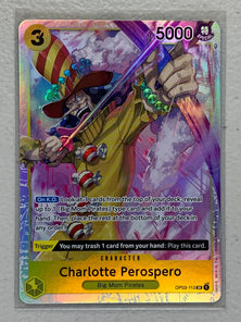 Charlotte Perospero - OP03-113 SR - One Piece Card Game Pillars of Strength OP-03