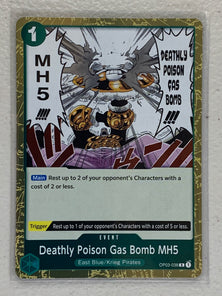 Deathly Poison Gas Bomb MH5 - OP03-038 R - One Piece Card Game Pillars of Strength OP-03