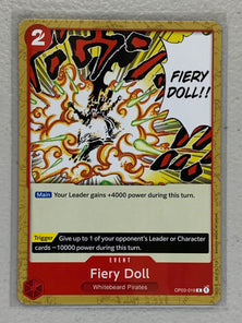 Fiery Doll - OP03-019 C - One Piece Card Game Pillars of Strength OP-03