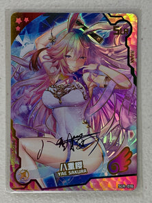 Yae Sakura SIGNATURE CARD - SLR-016 - Maiden Party