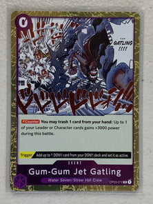 Gum-Gum Jet Gatling - OP03-072 R - One Piece Card Game Pillars of Strength OP-03