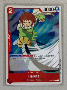 Haruta - OP03-009 C - One Piece Card Game Pillars of Strength OP-03