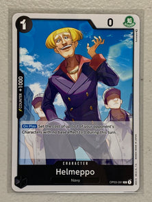 Helmeppo - OP03-091 C - One Piece Card Game Pillars of Strength OP-03