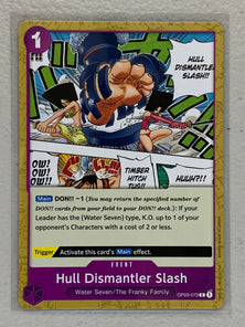 Hull Dismantler Slash - OP03-073 C - One Piece Card Game Pillars of Strength OP-03