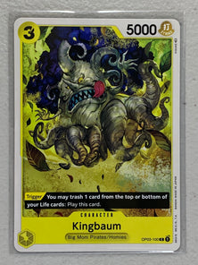 Kingbaum - OP03-100 C - One Piece Card Game Pillars of Strength OP-03