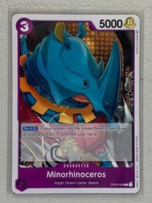 Minorhinoceros - OP03-069 C - One Piece Card Game Pillars of Strength OP-03