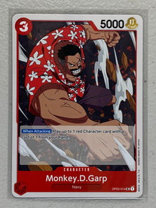 Monkey.D.Garp - OP03-014 UC - One Piece Card Game Pillars of Strength OP-03