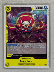 Napoleon - OP03-117 UC - One Piece Card Game Pillars of Strength OP-03