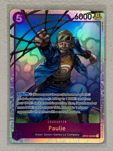 Paulie - OP03-066 SR - One Piece Card Game Pillars of Strength OP-03