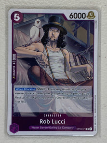 Rob Lucci - OP03-071 R - One Piece Card Game Pillars of Strength OP-03