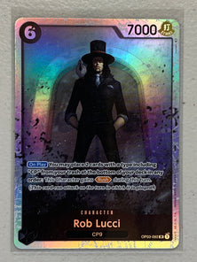 Rob Lucci - OP03-092 SR - One Piece Card Game Pillars of Strength OP-03