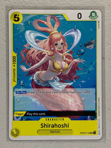 Shirahoshi - OP03-116 UC - One Piece Card Game Pillars of Strength OP-03