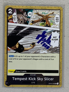 Tempest Kick Sky Slicer - OP03-096 UC - One Piece Card Game Pillars of Strength OP-03