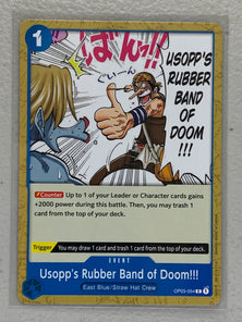 Usopp's Rubber Band of Doom!!! - OP03-054 C - One Piece Card Game Pillars of Strength OP-03