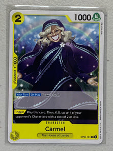 Carmel - OP04-101 C - One Piece Card Game Kingdom of Intrigue OP-04