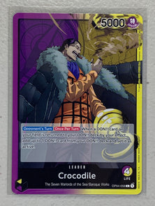 Crocodile - OP04-058 L - One Piece Card Game Kingdom of Intrigue OP-04