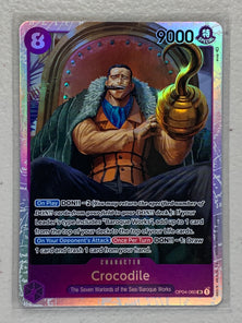 Crocodile - OP04-060 SR - One Piece Card Game Kingdom of Intrigue OP-04