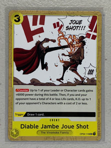 Diable Jambe Joue Shot - OP04-116 UC - One Piece Card Game Kingdom of Intrigue OP-04