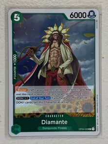 Diamante - OP04-028 R - One Piece Card Game Kingdom of Intrigue OP-04