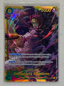 Donquixote Rosinante - OP04-119 SEC - One Piece Card Game Kingdom of Intrigue OP-04