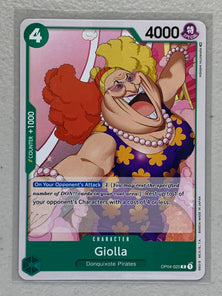 Giolla - OP04-025 C - One Piece Card Game Kingdom of Intrigue OP-04