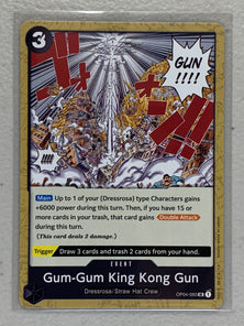 Gum-Gum King Kong Gun - OP04-093 UC - One Piece Card Game Kingdom of Intrigue OP-04