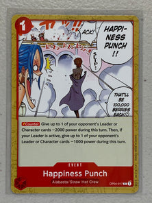 Happiness Punch - OP04-017 C - One Piece Card Game Kingdom of Intrigue OP-04