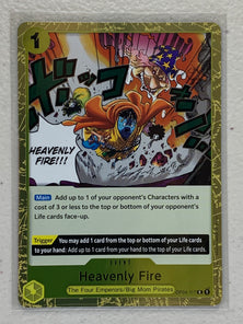 Heavenly Fire - OP04-117 R - One Piece Card Game Kingdom of Intrigue OP-04