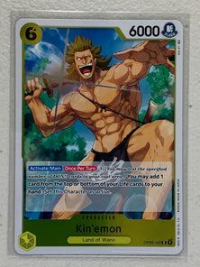 Kin'emon - OP04-102 R - One Piece Card Game Kingdom of Intrigue OP-04