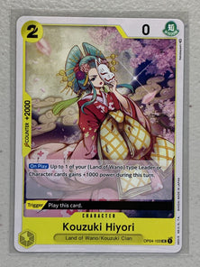 Kouzuki Hiyori - OP04-103 UC - One Piece Card Game Kingdom of Intrigue OP-04