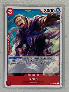Koza - OP04-006 UC - One Piece Card Game Kingdom of Intrigue OP-04